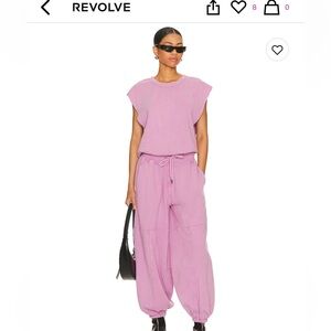 Free People Movement Throw and Go Onesie in Cherry Blossom